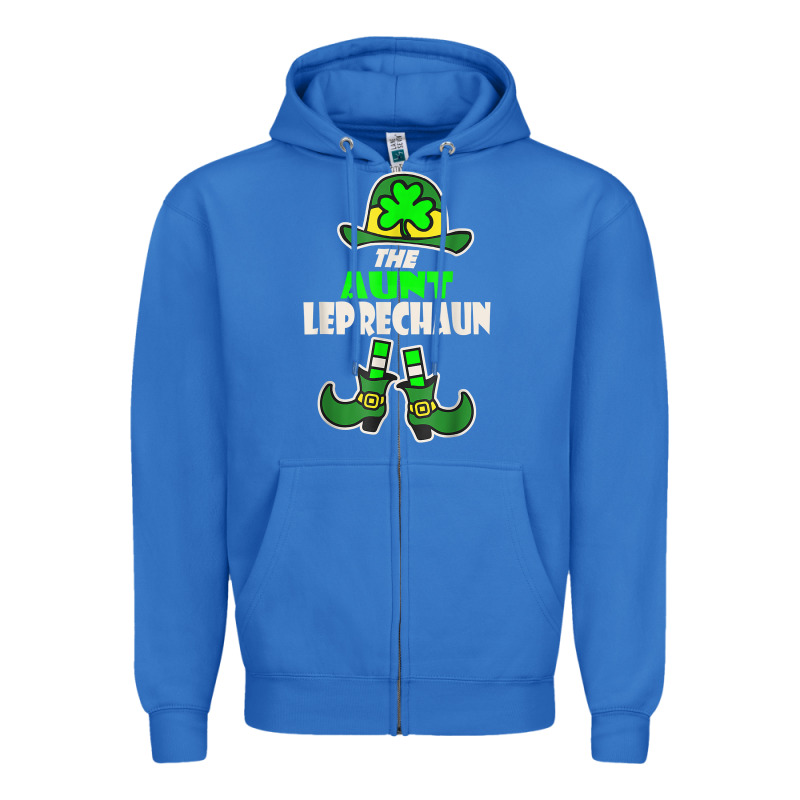 Funny The Aunt Irish Leprechaun St Patricks Day Gift T Shirt Zipper Hoodie by lanVoArt | Teevron