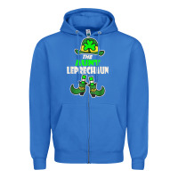 True Royal funny the aunt irish leprechaun st patricks day gift t shirt Zipper Hoodie - lanVoArt