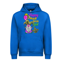 Cobalt happy mardi gras y'all Urban Hoodie - BarkalooDesign