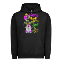 Pigment Black happy mardi gras y'all Urban Hoodie - BarkalooDesign