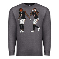 Charcoal Heather jamarr chase griddy kids  gift Premium Sweatshirt - lanVoArt