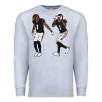 Heather Grey jamarr chase griddy kids  gift Premium Sweatshirt - lanVoArt