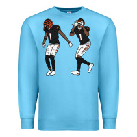 Ocean Blue jamarr chase griddy kids  gift Premium Sweatshirt - lanVoArt