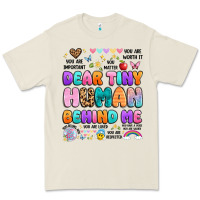 Bone dear tiny human behind me Premium Tee - Artiststas