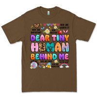 Cacao dear tiny human behind me Premium Tee - Artiststas