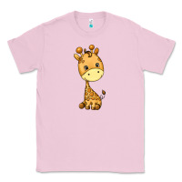 Bubblegum Pink giraffe Classic Tee - texasbilliewilder