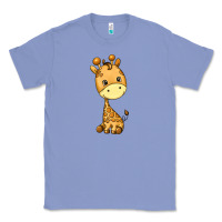 Colony Blue giraffe Classic Tee - texasbilliewilder