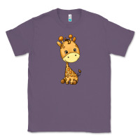Lavender giraffe Classic Tee - texasbilliewilder