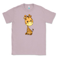 Lilac giraffe Classic Tee - texasbilliewilder
