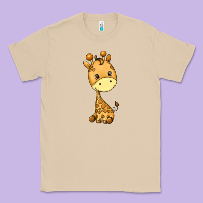 Giraffe Classic Tee Designed By Texasbilliewilder