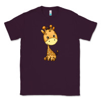 Plum giraffe Classic Tee - texasbilliewilder