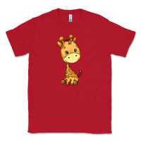 Red giraffe Classic Tee - texasbilliewilder