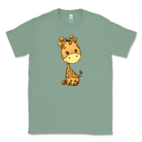 Sage giraffe Classic Tee - texasbilliewilder
