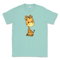 Seafoam giraffe Classic Tee - texasbilliewilder