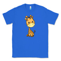 True Royal giraffe Classic Tee - texasbilliewilder