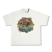 Pistachio Southern Nana western flowers Urban Heavy Tee - HowdyJamesFarm