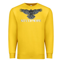 Lemon Hot Trend Raven Nevermore Poetry Halloween Edgar Allan Poe Premium Sweatshirt - lanVoArt