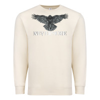 Sandshell Hot Trend Raven Nevermore Poetry Halloween Edgar Allan Poe Premium Sweatshirt - lanVoArt