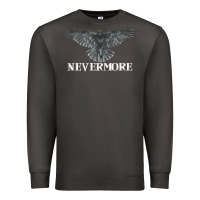 Smoke Hot Trend Raven Nevermore Poetry Halloween Edgar Allan Poe Premium Sweatshirt - lanVoArt
