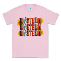 Bubblegum Pink western sunflower Classic Tee - RacoonDesign