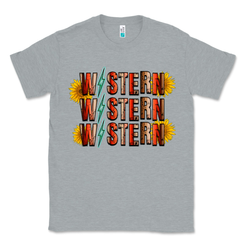Western Sunflower Classic Tee by RacoonDesign | Teevron