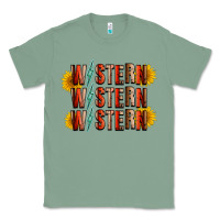 Sage western sunflower Classic Tee - RacoonDesign