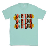 Seafoam western sunflower Classic Tee - RacoonDesign