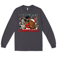Smoke herd it was christmas Long Sleeve Tee - CowGirlArtShop