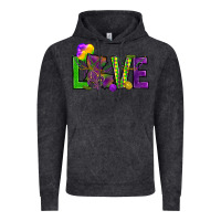 Vintage Black Love Louisiana Vintage Hoodie - HowdyJamesFarm