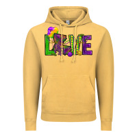 Vintage Mustard Love Louisiana Vintage Hoodie - HowdyJamesFarm