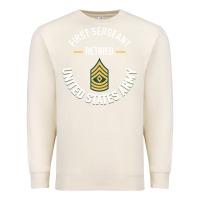Sandshell first sergeant 1sg retired army military retirement gifts long sleeve Premium Sweatshirt - lanVoArt