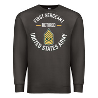 Smoke first sergeant 1sg retired army military retirement gifts long sleeve Premium Sweatshirt - lanVoArt