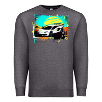 Charcoal Heather Lam borghini Aventador SVJ gift Premium Sweatshirt - lanVoArt