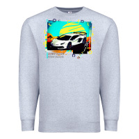 Heather Grey Lam borghini Aventador SVJ gift Premium Sweatshirt - lanVoArt