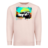 Pale Pink Lam borghini Aventador SVJ gift Premium Sweatshirt - lanVoArt