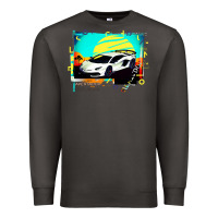 Smoke Lam borghini Aventador SVJ gift Premium Sweatshirt - lanVoArt