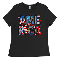 Black america 4th of july Ladies Tee - Artiststas