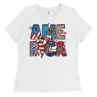 White america 4th of july Ladies Tee - Artiststas