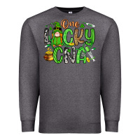 Charcoal Heather one lucky cna Premium Sweatshirt - Artiststas