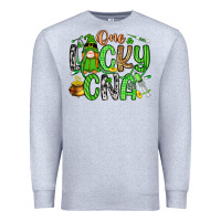 Heather Grey one lucky cna Premium Sweatshirt - Artiststas