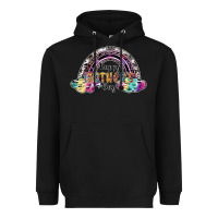Black happy mothers day Heavyweight Hoodie - SublimationCraftShop