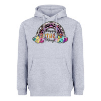 Heather Grey happy mothers day Heavyweight Hoodie - SublimationCraftShop