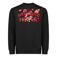 Black One loved mama Heavyweight Sweatshirt - FaDigitalArtStudio