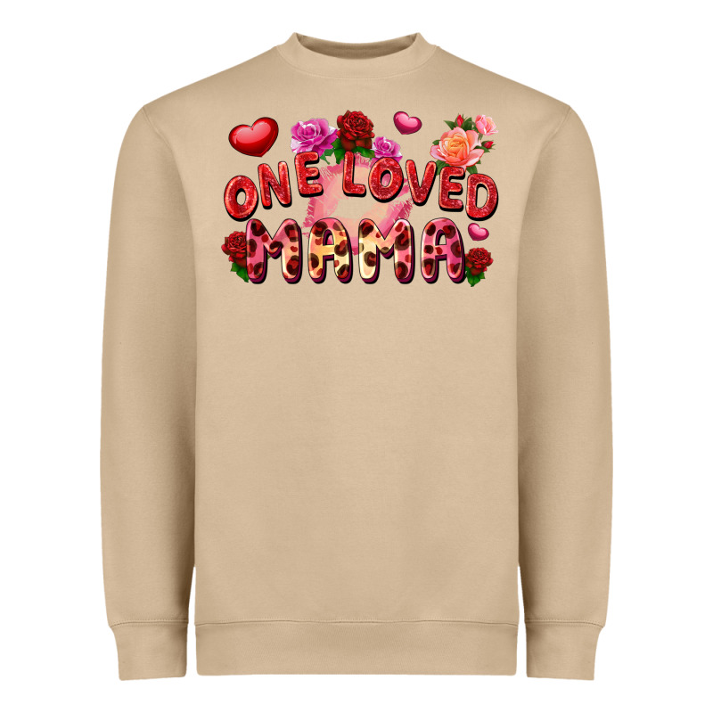 One Loved Mama Heavyweight Sweatshirt by FaDigitalArtStudio | Teevron