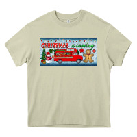 Mossy christmas is coming license plate Heavy Core Tee - BundleAndBundleShop