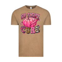 Vintage Coffee go fight cure pumpkin Vintage Tee - texasbilliewilder