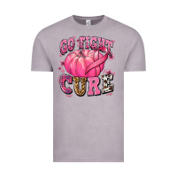 Vintage Zinc go fight cure pumpkin Vintage Tee - texasbilliewilder