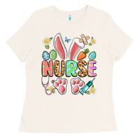 Bone easter nurse bunny Ladies Tee - Artiststas