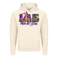 Vintage Artic Love Mardi Gras with gnome Vintage Hoodie - HowdyJamesFarm