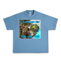 Pebble Blue let us thank hım for our food Urban Heavy Tee - TumblerDesignByShophia